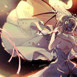 This is a pixiv picture whose title is 「大丈夫、生きている間は一緒にいますから 」.