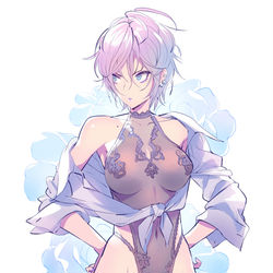 This is a pixiv picture whose title is 無題.