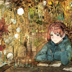 This is a pixiv picture whose title is ひと時.
