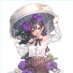 This is a pixiv picture whose title is 低気圧.