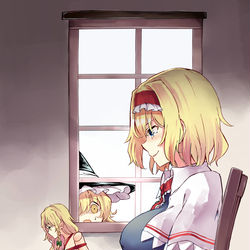 This is a pixiv picture whose title is アリスの趣味.
