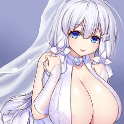 This is a pixiv picture whose title is お題箱より花嫁イラストリアス.