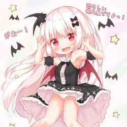 This is a pixiv picture whose title is がおーつきのちゃん.