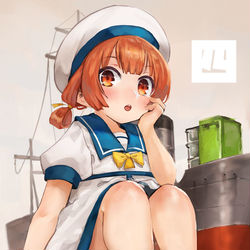 This is a pixiv picture whose title is 第四号海防艦.