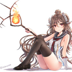 This is a pixiv picture whose title is エイヤ.