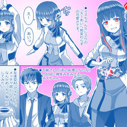This is a pixiv picture whose title is 【仮面ライダーゼロワン３６話のイズちゃん】.