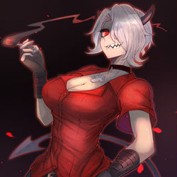This is a pixiv picture whose title is Zdrada, the Bitch Demon.