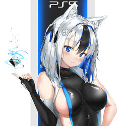 This is a pixiv picture whose title is PS5ちゃん.