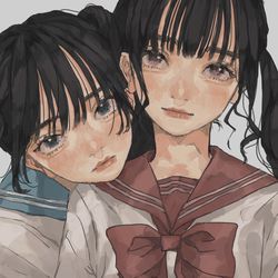 This is a pixiv picture whose title is no title.