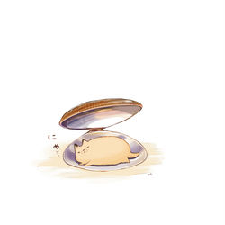 This is a pixiv picture whose title is あさり.