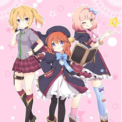 This is a pixiv picture whose title is なかよし部のみなさん.