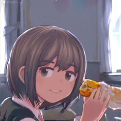 This is a pixiv picture whose title is 昼食を君と一緒に.