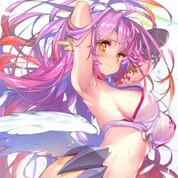 This is a pixiv picture whose title is ジブリール.