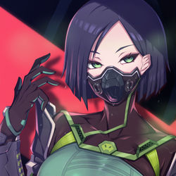 This is a pixiv picture whose title is Viper.