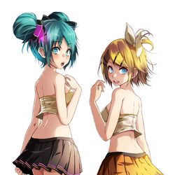 This is a pixiv picture whose title is チアフル ミク.