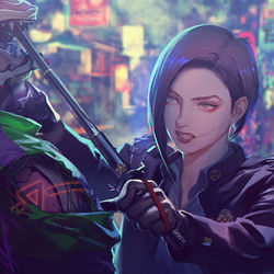 This is a pixiv picture whose title is 歯磨き.