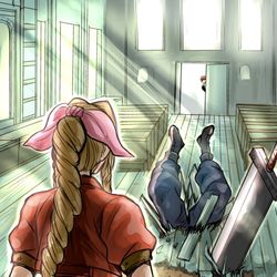 This is a pixiv picture whose title is FF7落書きまとめ６（＋ちょっとFF9）.
