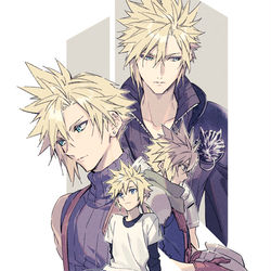 This is a pixiv picture whose title is クラウド.
