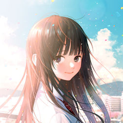 This is a pixiv picture whose title is スローモーション.