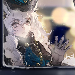 This is a pixiv picture whose title is 窓口.