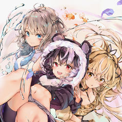 This is a pixiv picture whose title is 瀕臨絕種團.