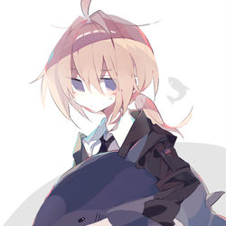 This is a pixiv picture whose title is 🦈.