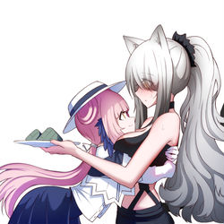This is a pixiv picture whose title is 锡兰&黑の肉粽.