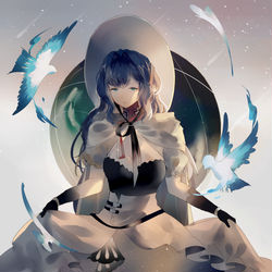 This is a pixiv picture whose title is star.