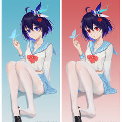 This is a pixiv picture whose title is 希儿制服.