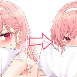 This is a pixiv picture whose title is 다키마쿠라 뒷면 이미지 수정했습니다.