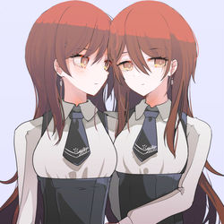 This is a pixiv picture whose title is 大崎姉妹、双子役のオファーもあるんでしょうね.