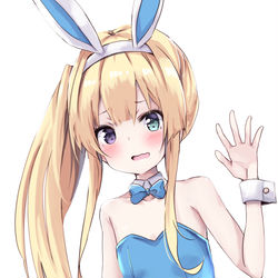 This is a pixiv picture whose title is バニーアイミちゃん.