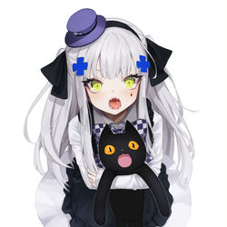 This is a pixiv picture whose title is ニャー.