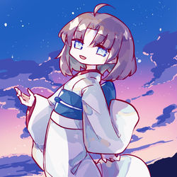 This is a pixiv picture whose title is 「ほぼ両儀式」ログ31.