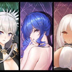 This is a pixiv picture whose title is 迟到很久的周年贺图.
