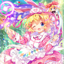 This is a pixiv picture whose title is うさみみ衛生兵.