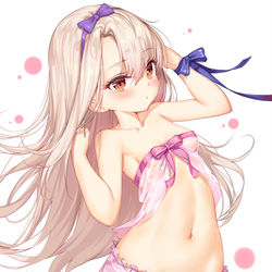 This is a pixiv picture whose title is 伊莉雅_睡衣.