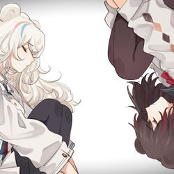 This is a pixiv picture whose title is 熊熊手书的图集.