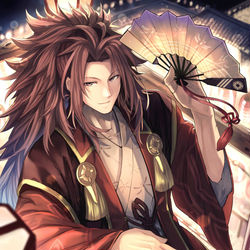 This is a pixiv picture whose title is 【FE】夏祭りリョウマ【ヒーローズ】.