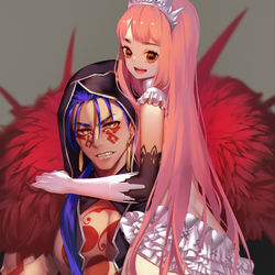 This is a pixiv picture whose title is メイヴとタニキ.