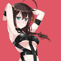 This is a pixiv picture whose title is 時雨ホットリミット部.