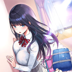 This is a pixiv picture whose title is 【お仕事告知】毒舌少女はあまのじゃく 1 ～壁越しなら素直に好き.