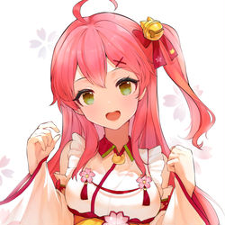 This is a pixiv picture whose title is さくらみこ.