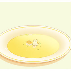 This is a pixiv picture whose title is コーンポタージュ.