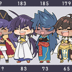 This is a pixiv picture whose title is 神祖とギルぐだ♀とその他まとめ.