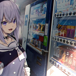 This is a pixiv picture whose title is ん？何？欲しい？.