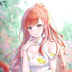 This is a pixiv picture whose title is ♥.