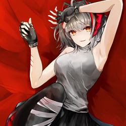 This is a pixiv picture whose title is W.