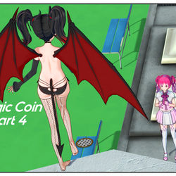 This is a pixiv picture whose title is Magic Coin Part 4.