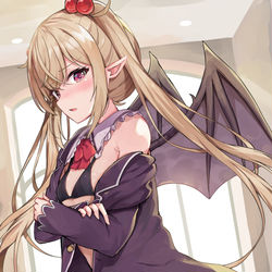 This is a pixiv picture whose title is 悪魔ちゃん.